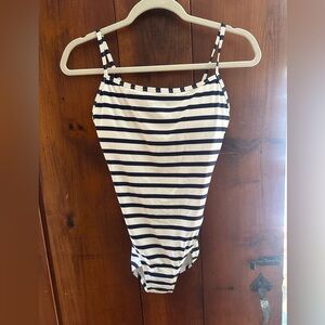 NWT Gap Striped Swimsuit Sz M